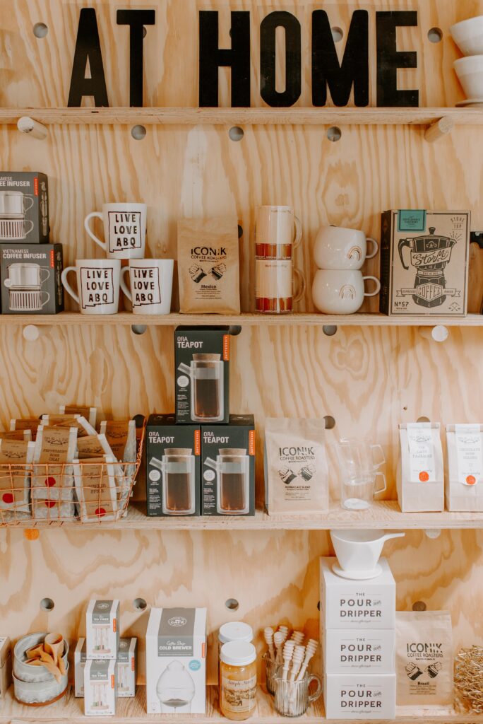 product display at Spur Line Co